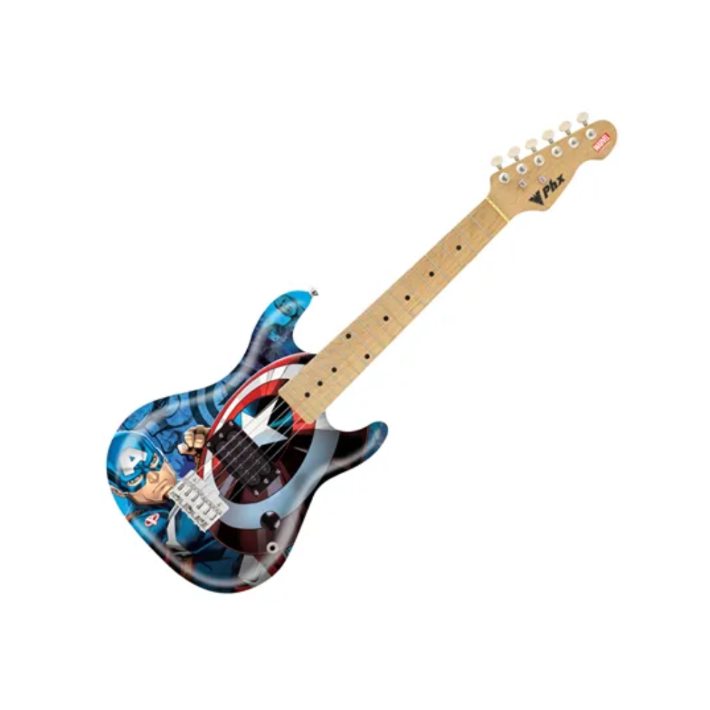Guitarra PHX INFANTIL MARVEL CAP AMERICA