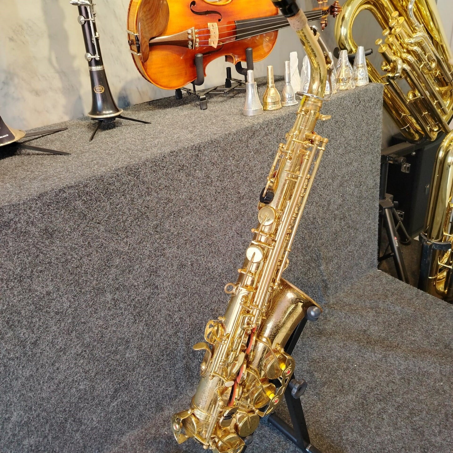 Saxofone Alto Shelter SGFT6430 – Usado