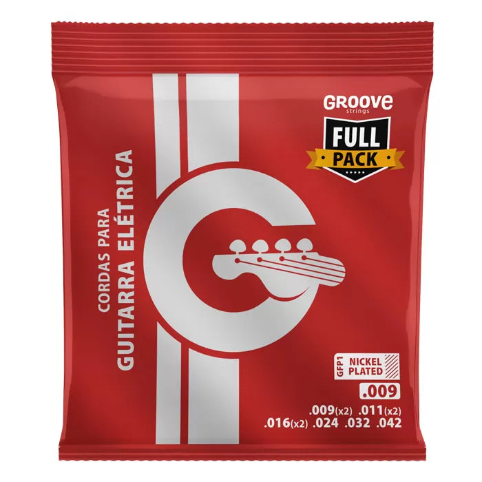 Encordoamento Solez Groove Guitarra 09 Full Pack G-shield