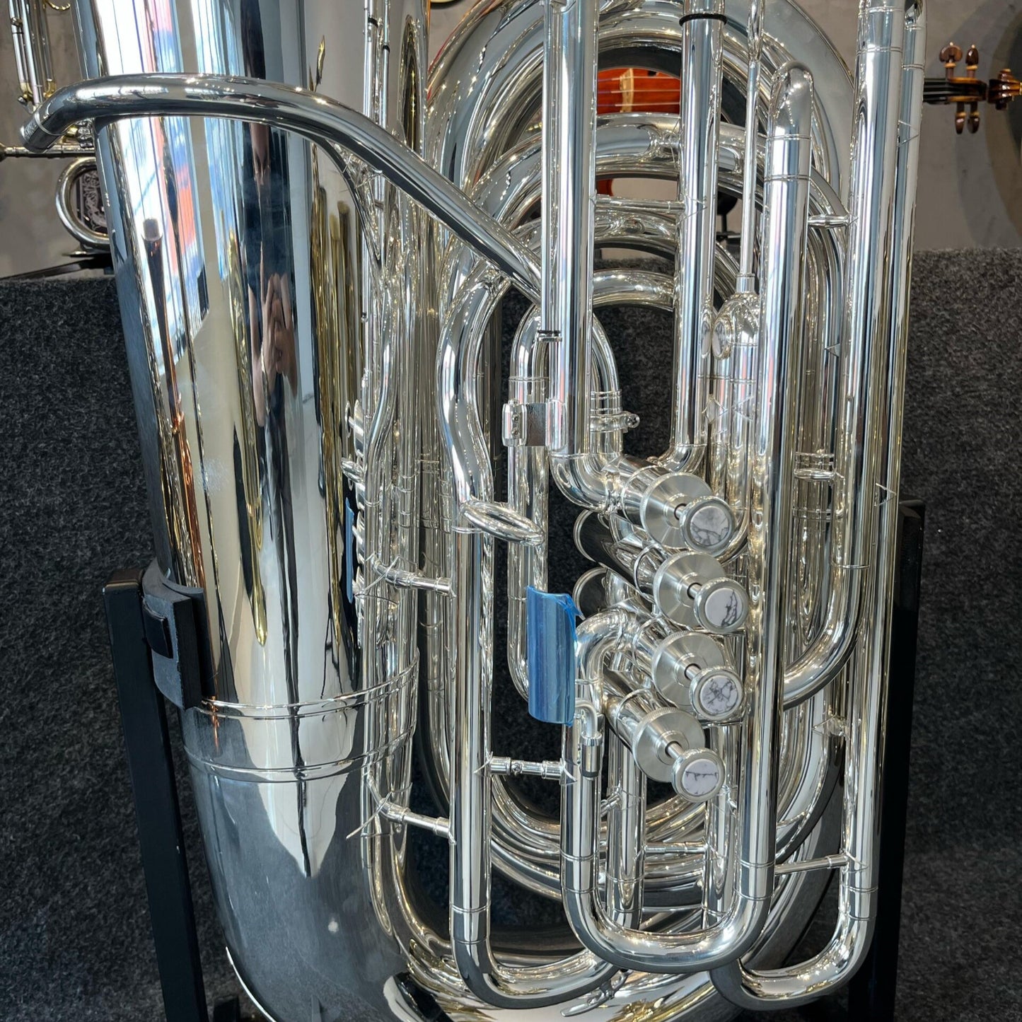Tuba HS Musical TB1 PRATA Sib 54 NOVA