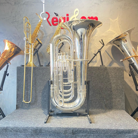 Tuba Weril J981-II Sib (Bb) Prata – Seminova