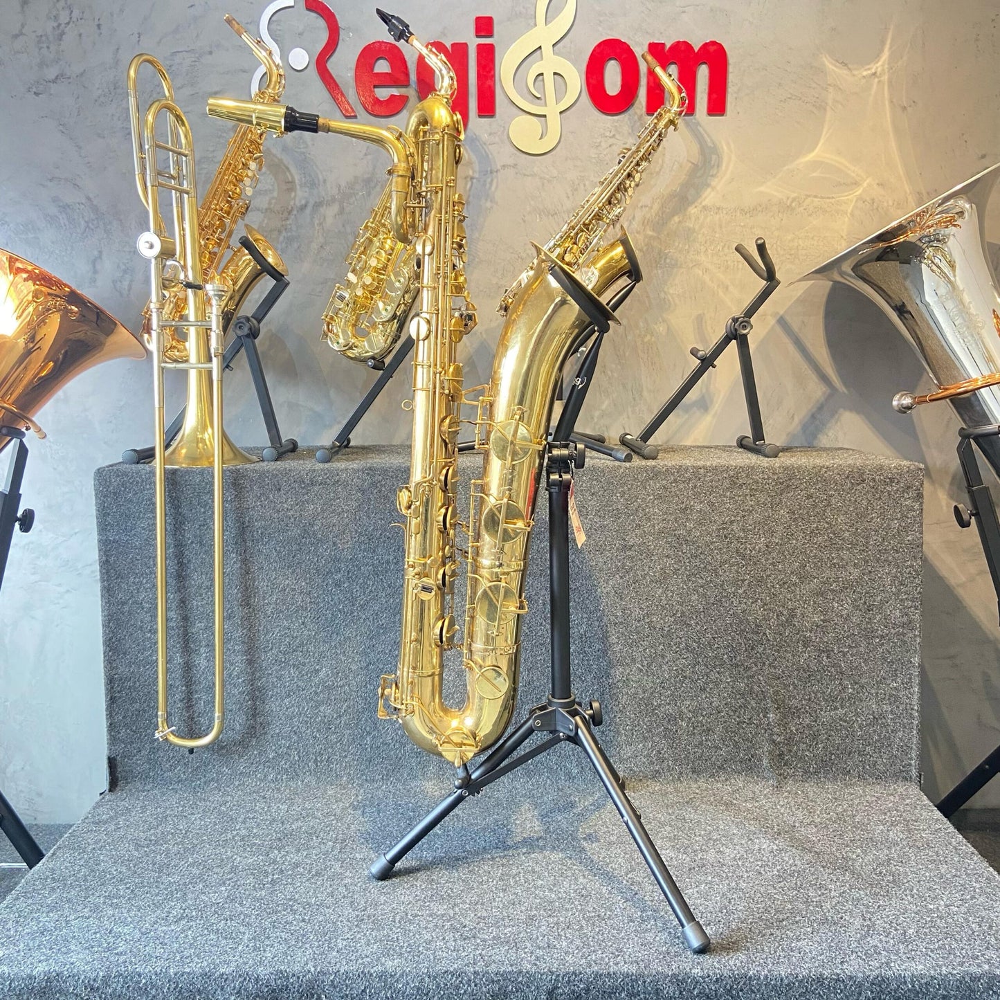 Saxofone Barítono Amati Kraslice ABS21 Laqueado – Usado