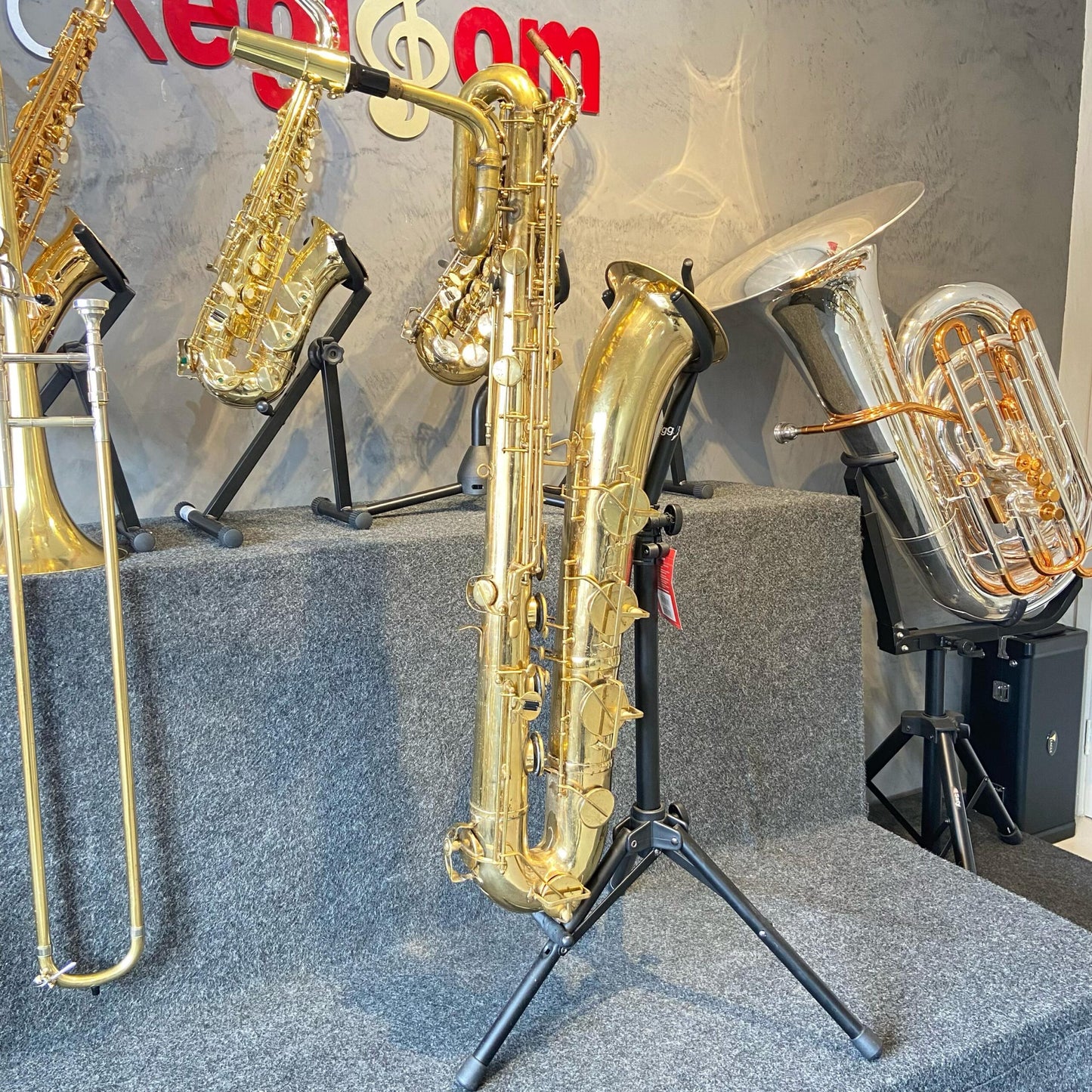Saxofone Barítono Amati Kraslice ABS21 Laqueado – Usado