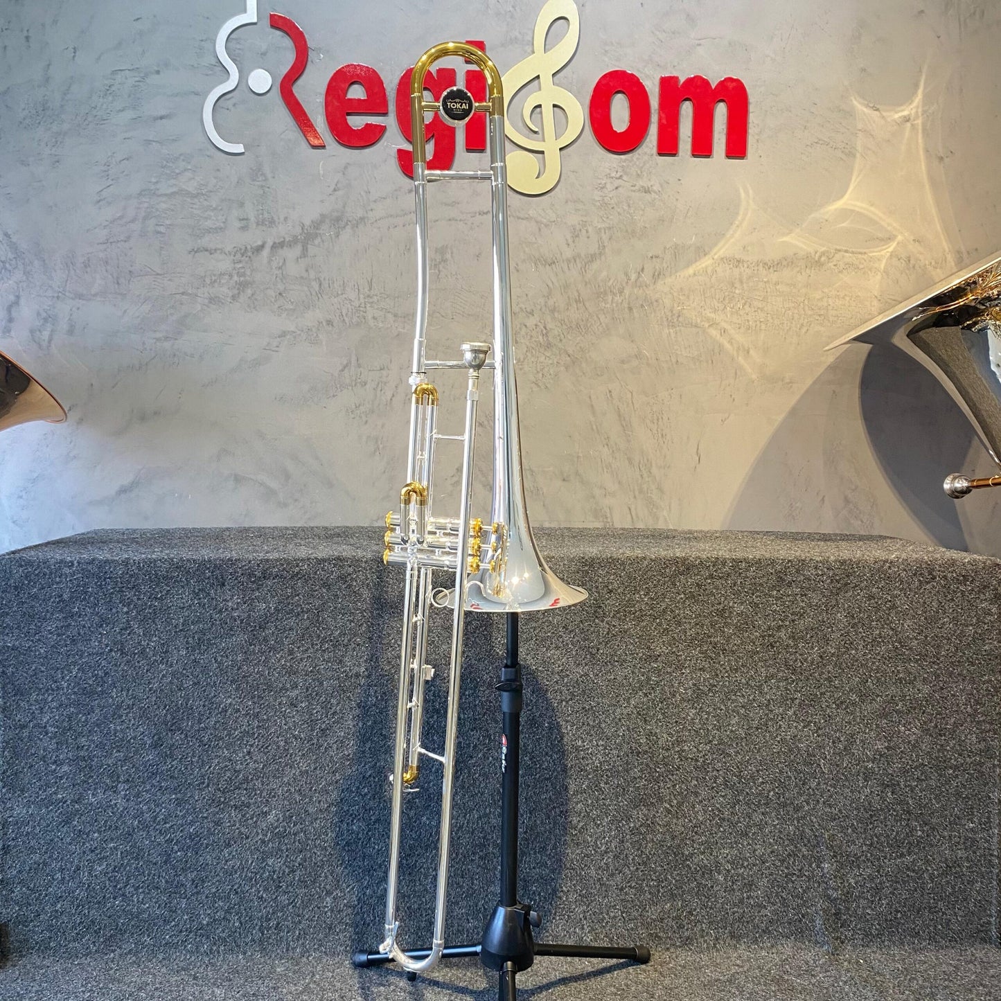 Trombone Pisto Longo Tokai Sib Prata – NOVO