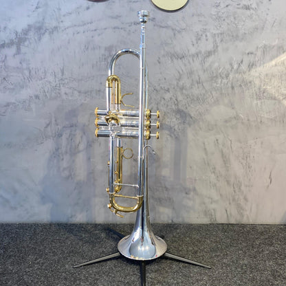 Trompete Tokai TR-400PG Sib (Bb) – Prata c/ Dourado – Novo