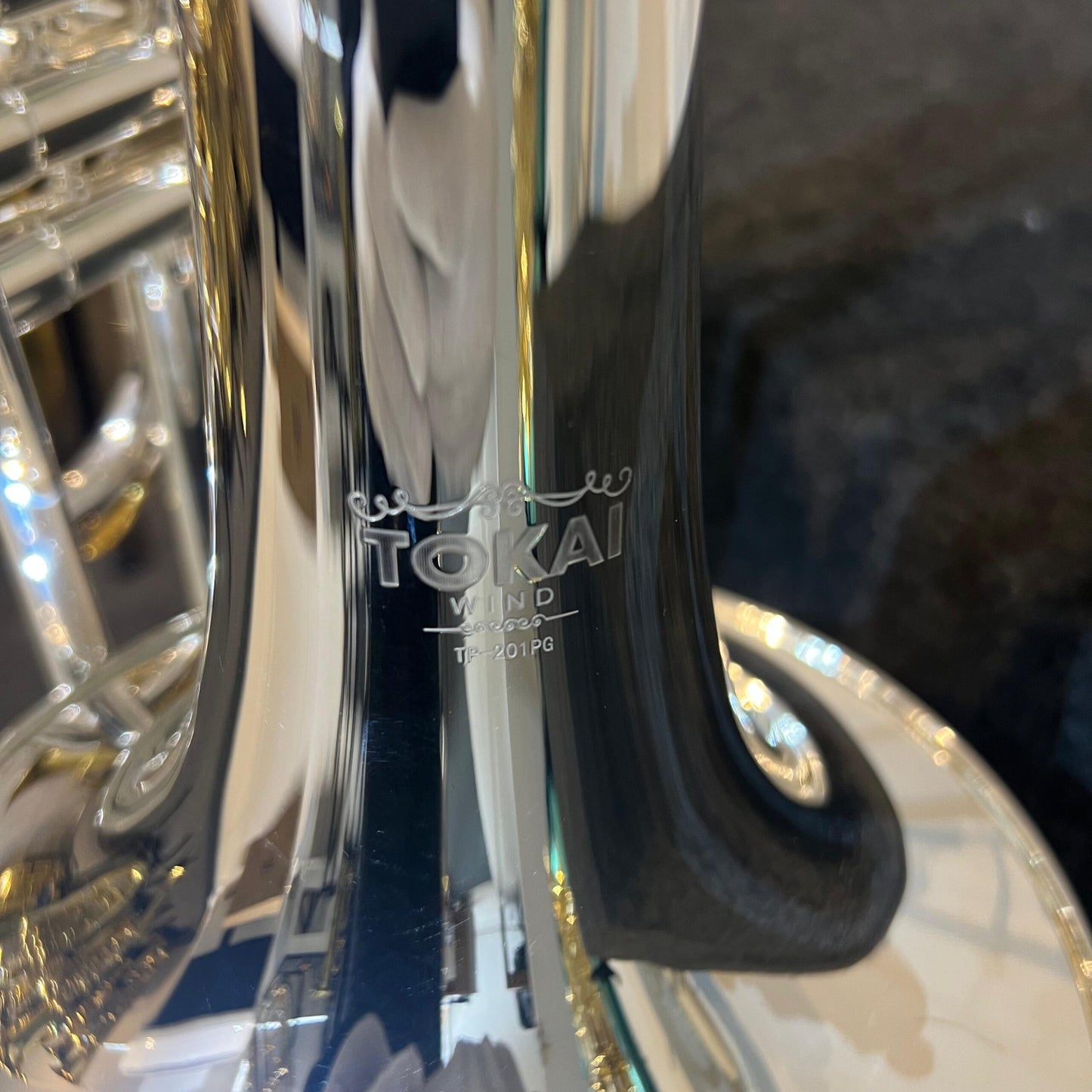 Trombone Curto Tokai TP-201PG Sib – Prata C Dourado – NOVO