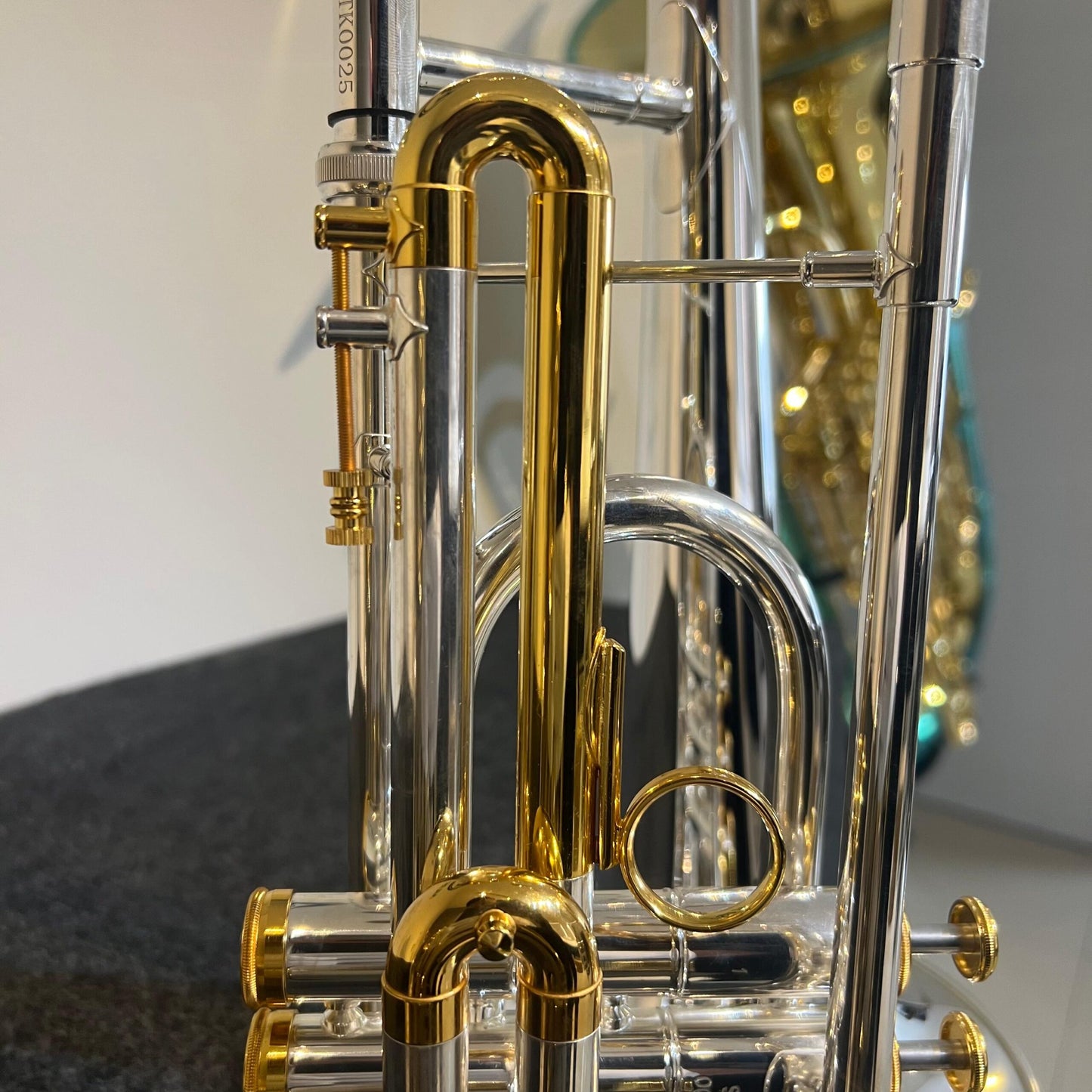 Trombone Curto Tokai TP-201PG Sib – Prata C Dourado – NOVO