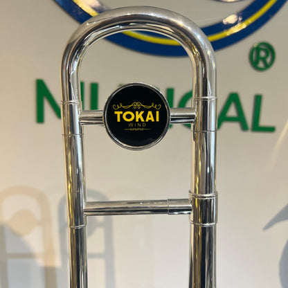 Trombone Curto Tokai TP-201PG Sib – Prata C Dourado – NOVO