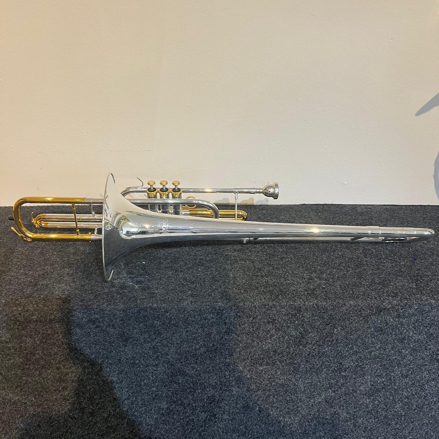 Trombone Curto Tokai TP-201PG Sib – Prata C Dourado – NOVO