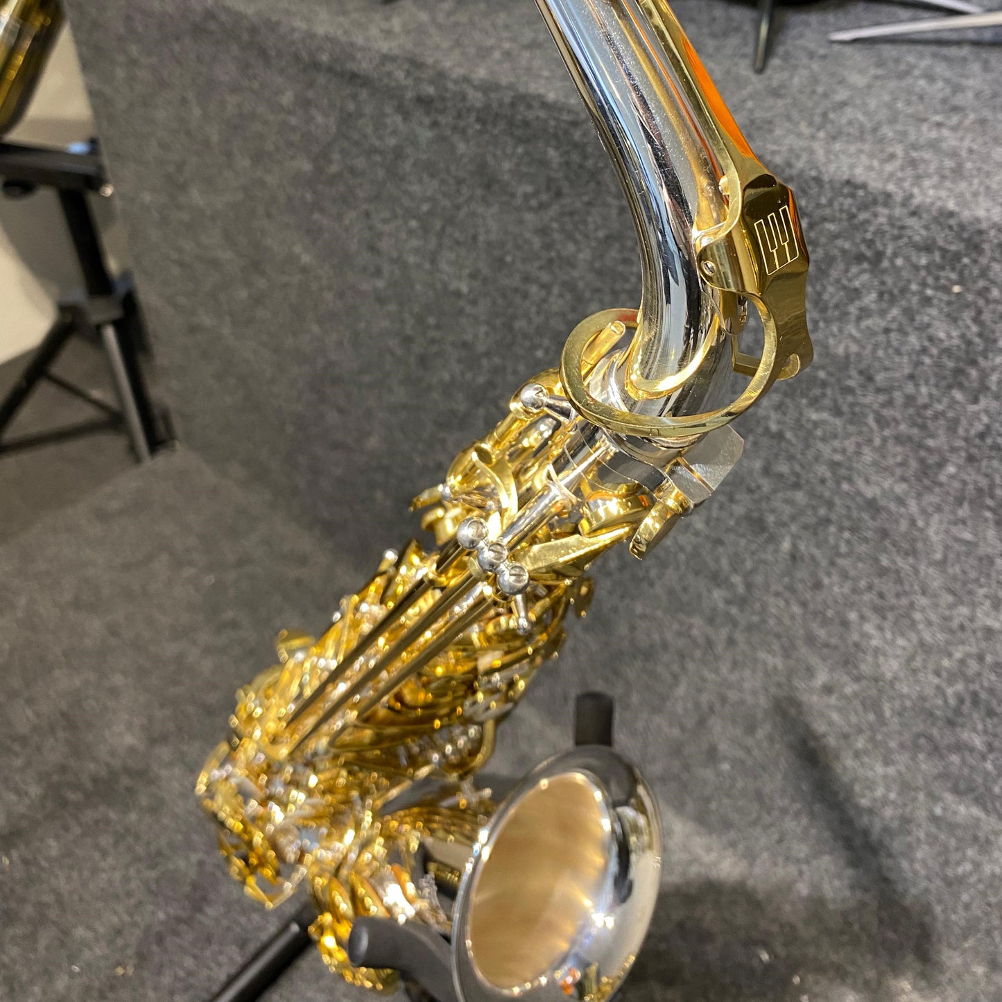 Saxofone Alto Tokai TSA-200PG MIB Prata/Dourado
