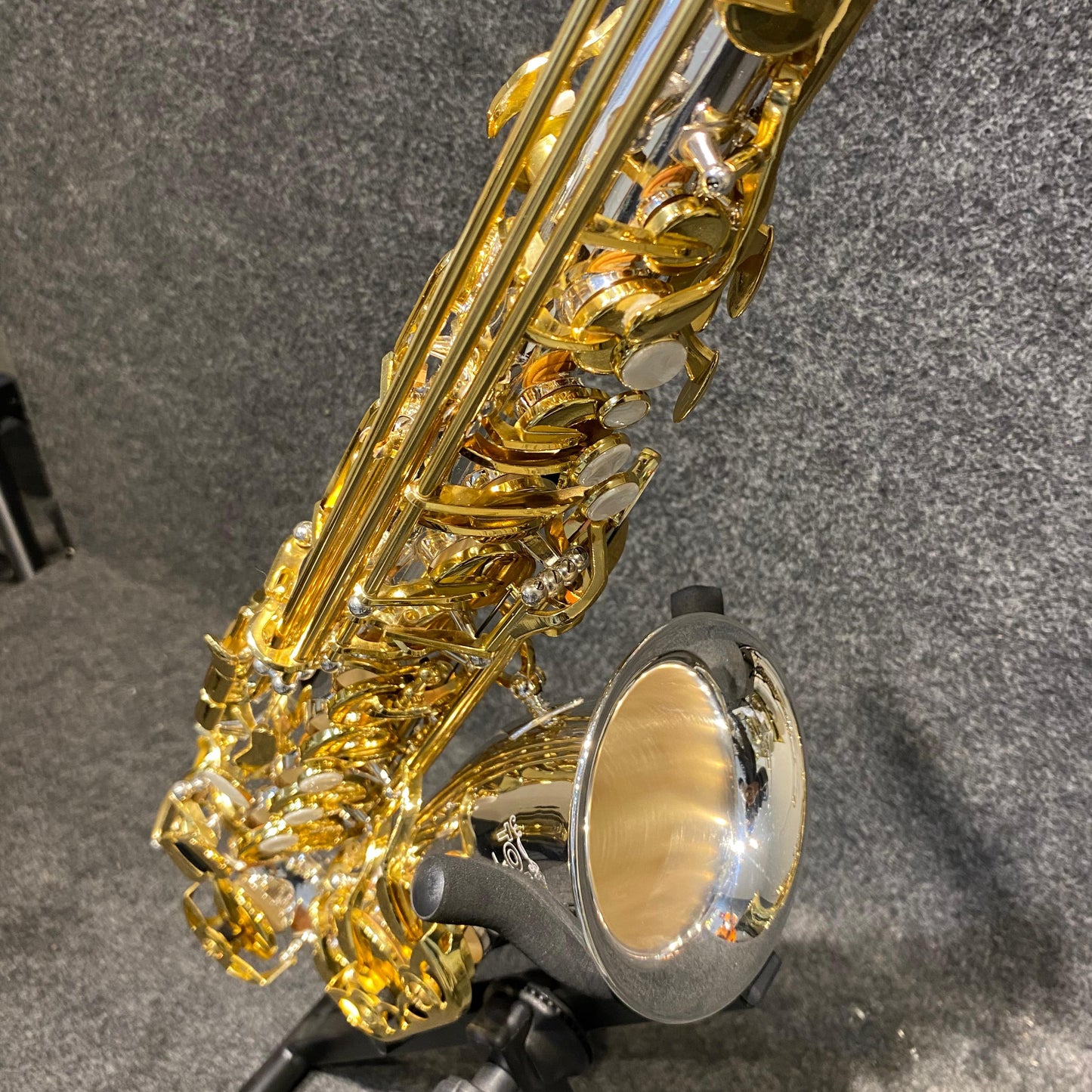 Saxofone Alto Tokai TSA-200PG MIB Prata/Dourado