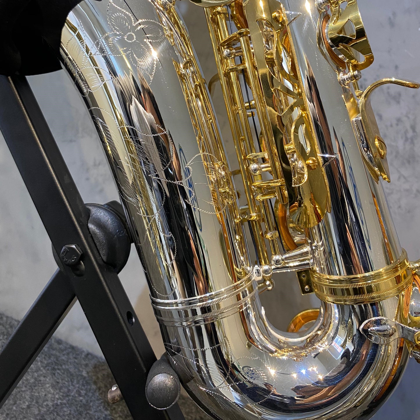 Saxofone Alto Tokai TSA-200PG MIB Prata/Dourado