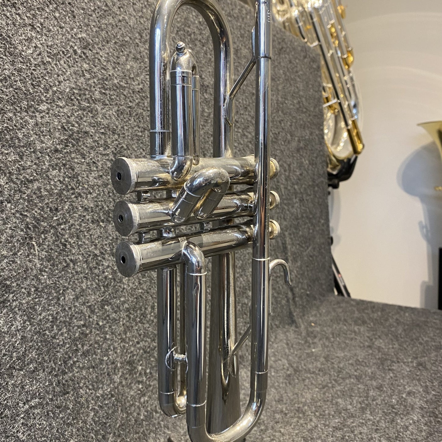 Trompete Weril Rex Sib (Bb) – Niquelado – Usado