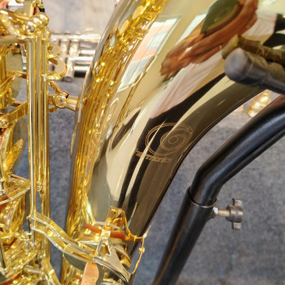 Saxofone Harmonics EB HBS-110L Barítono Laqueado – Novo