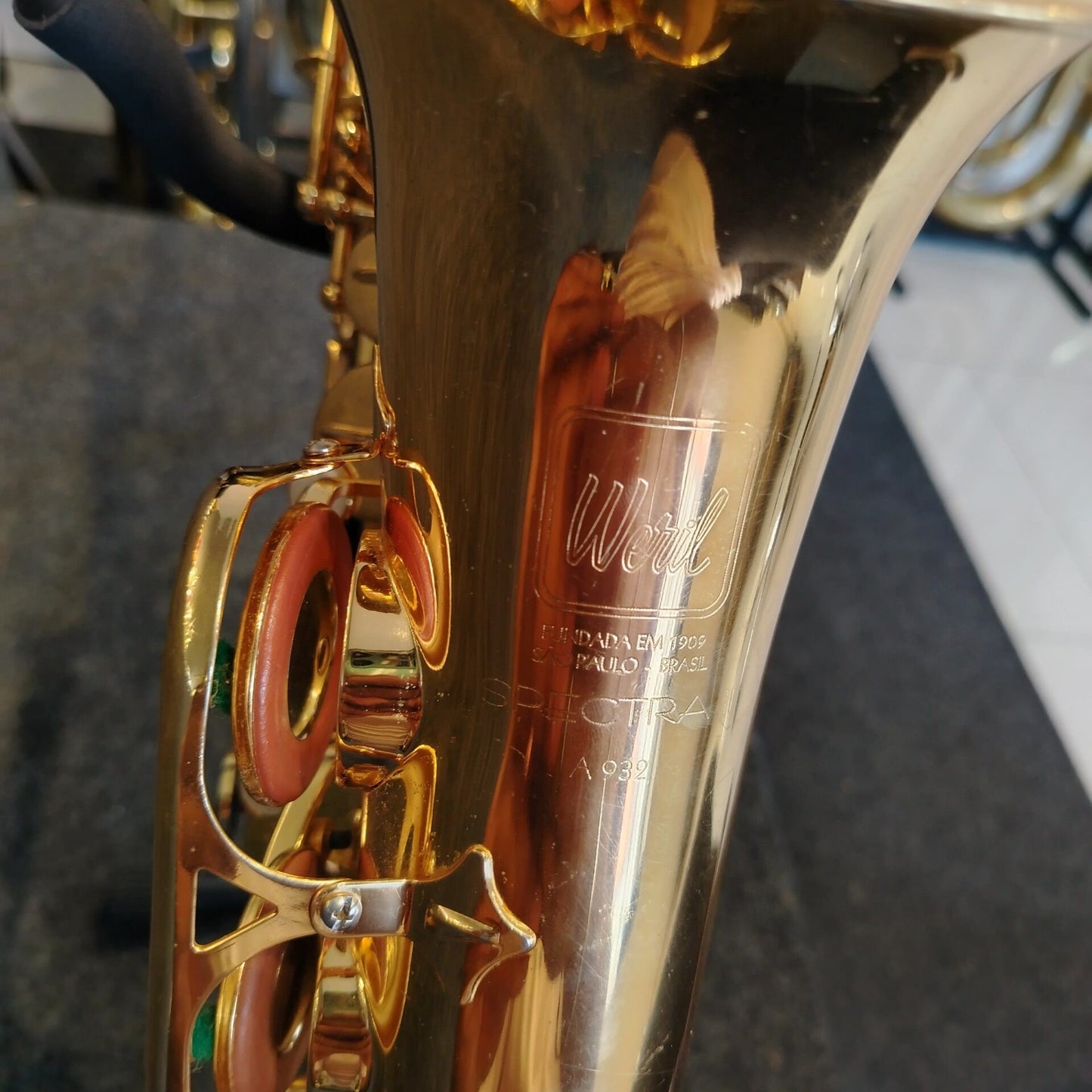 Sax Alto Weril Spectra II A932 – Usado