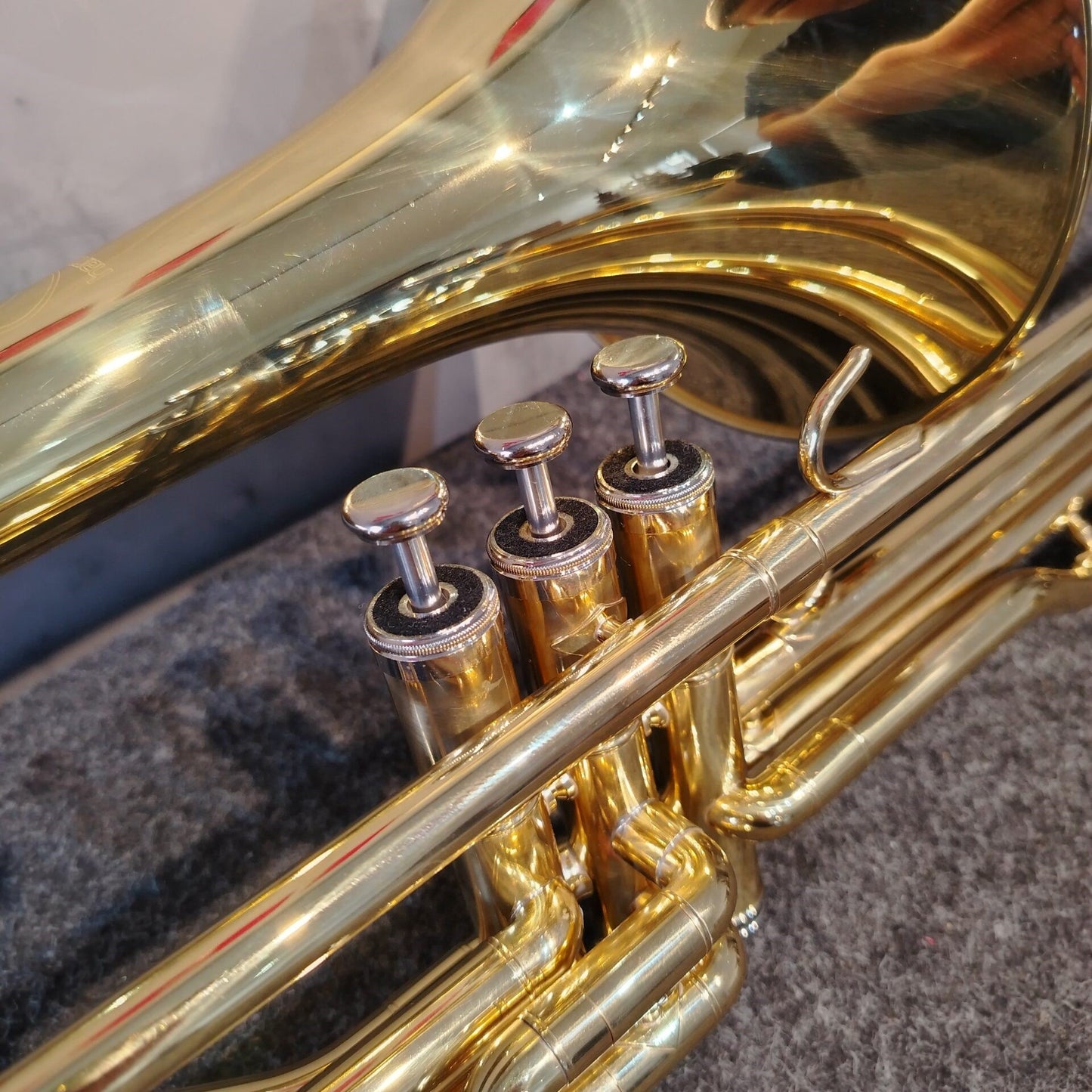 Trombone de Pisto Harmonics Tenor BB HSL-900L Laqueado