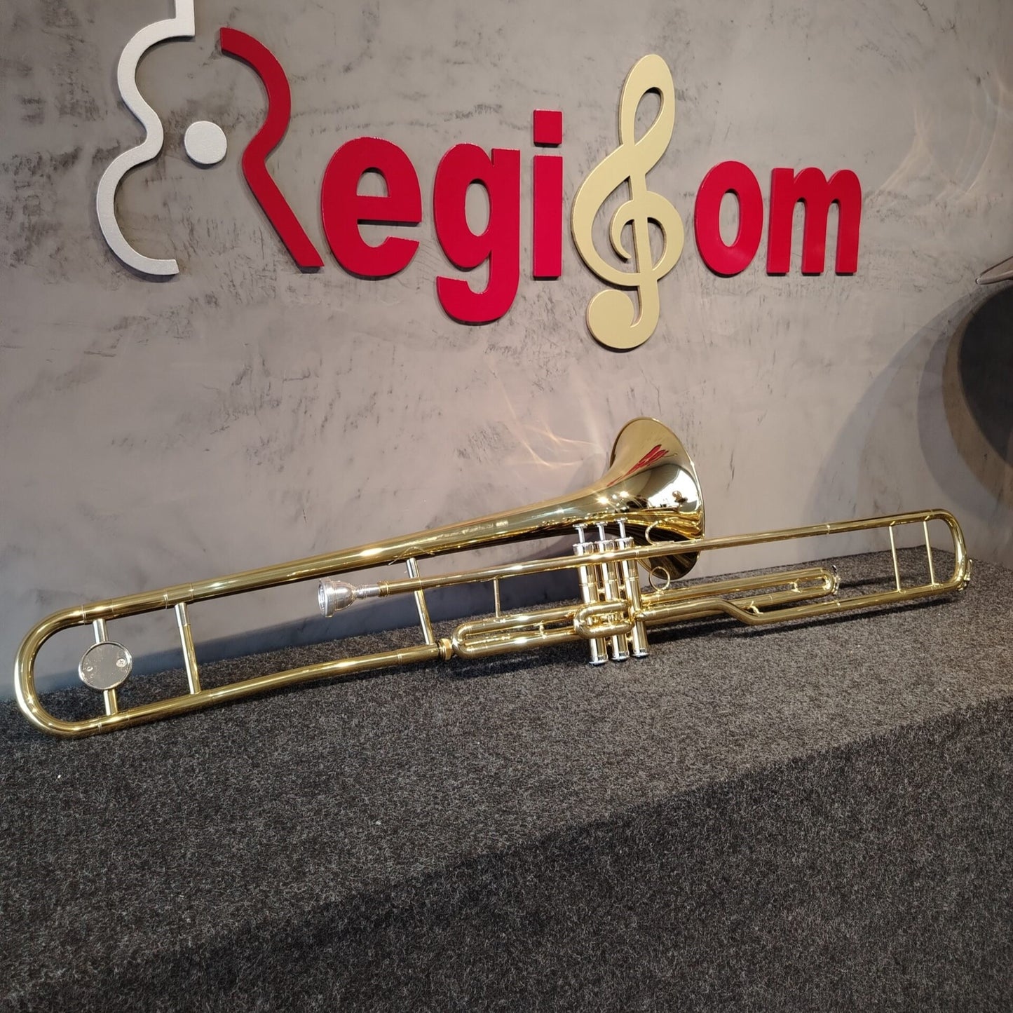 Trombone de Pisto Harmonics Tenor BB HSL-900L Laqueado