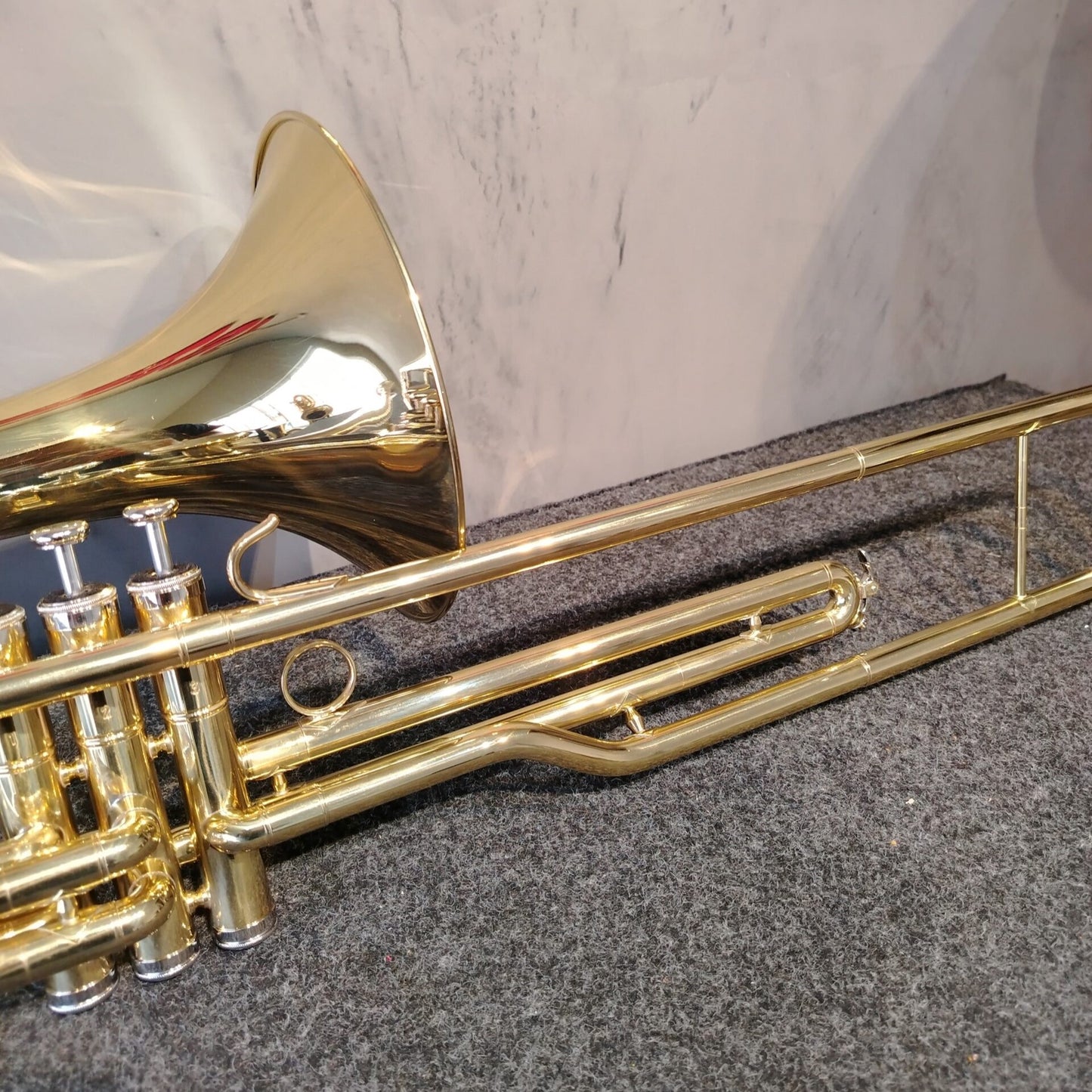 Trombone de Pisto Harmonics Tenor BB HSL-900L Laqueado
