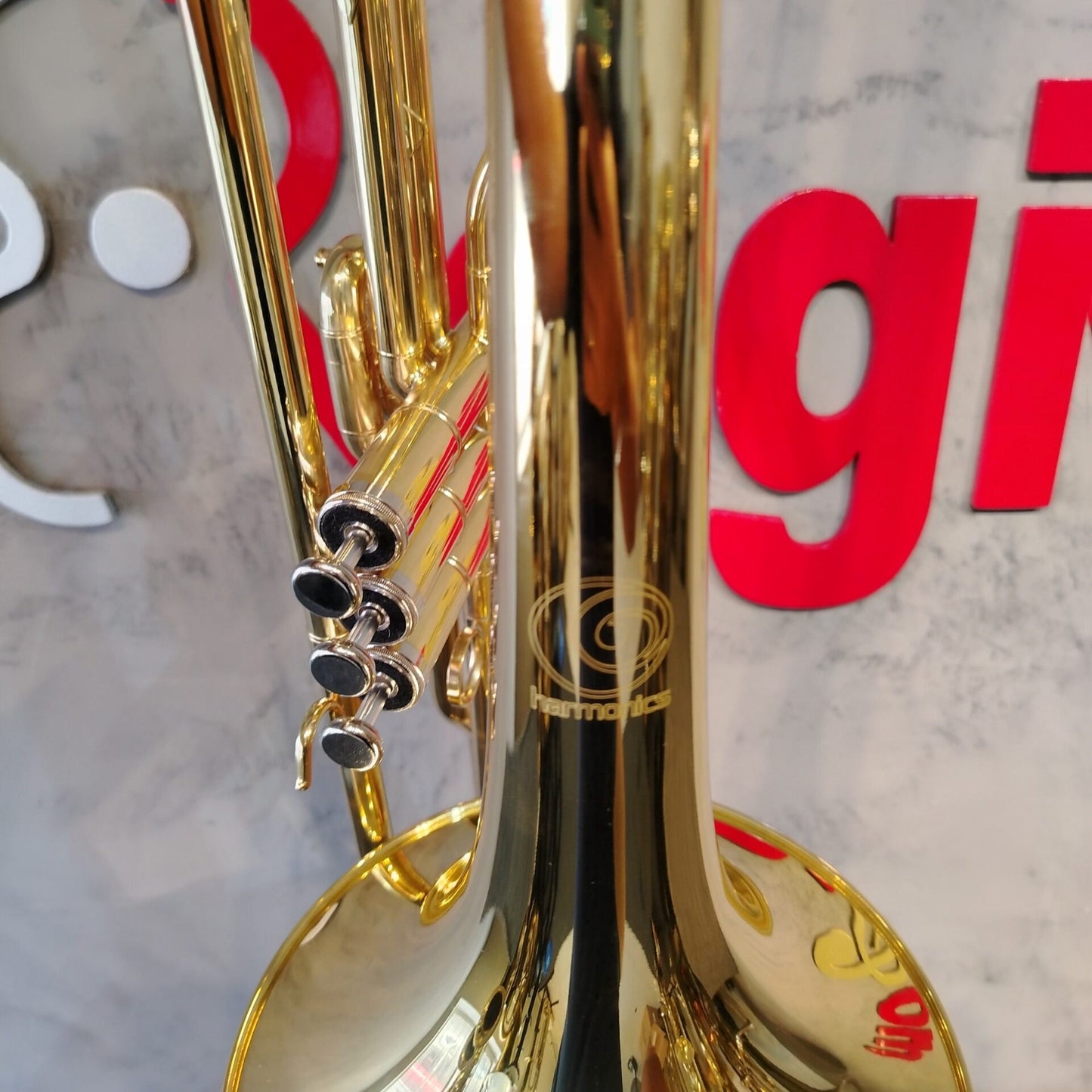 Trombone de Pisto Harmonics Tenor BB HSL-900L Laqueado