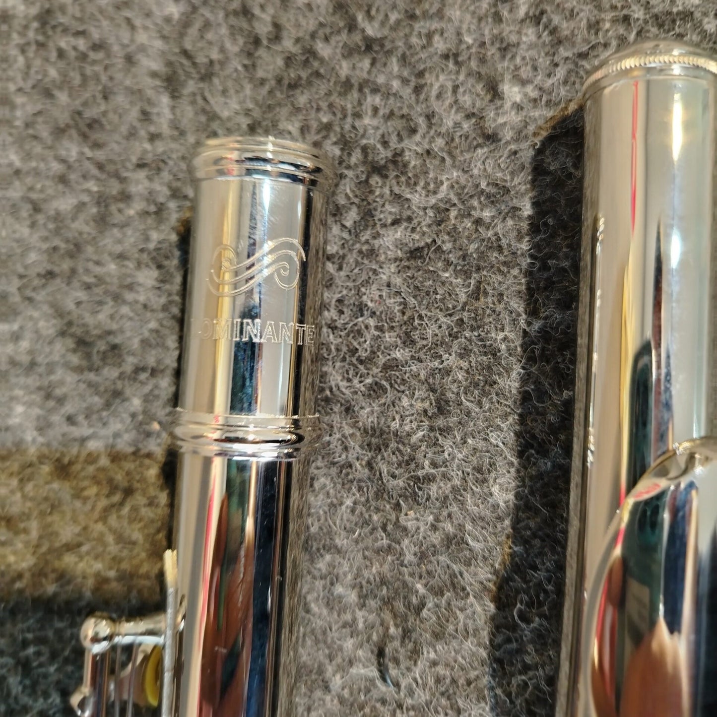 Flauta Transversal Em C Niquelado 16464 – Dominante – Nova