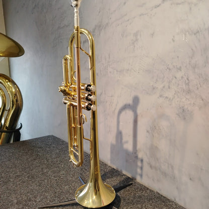 Trompete Harmonics BB HTR-335L Laqueado – Novo