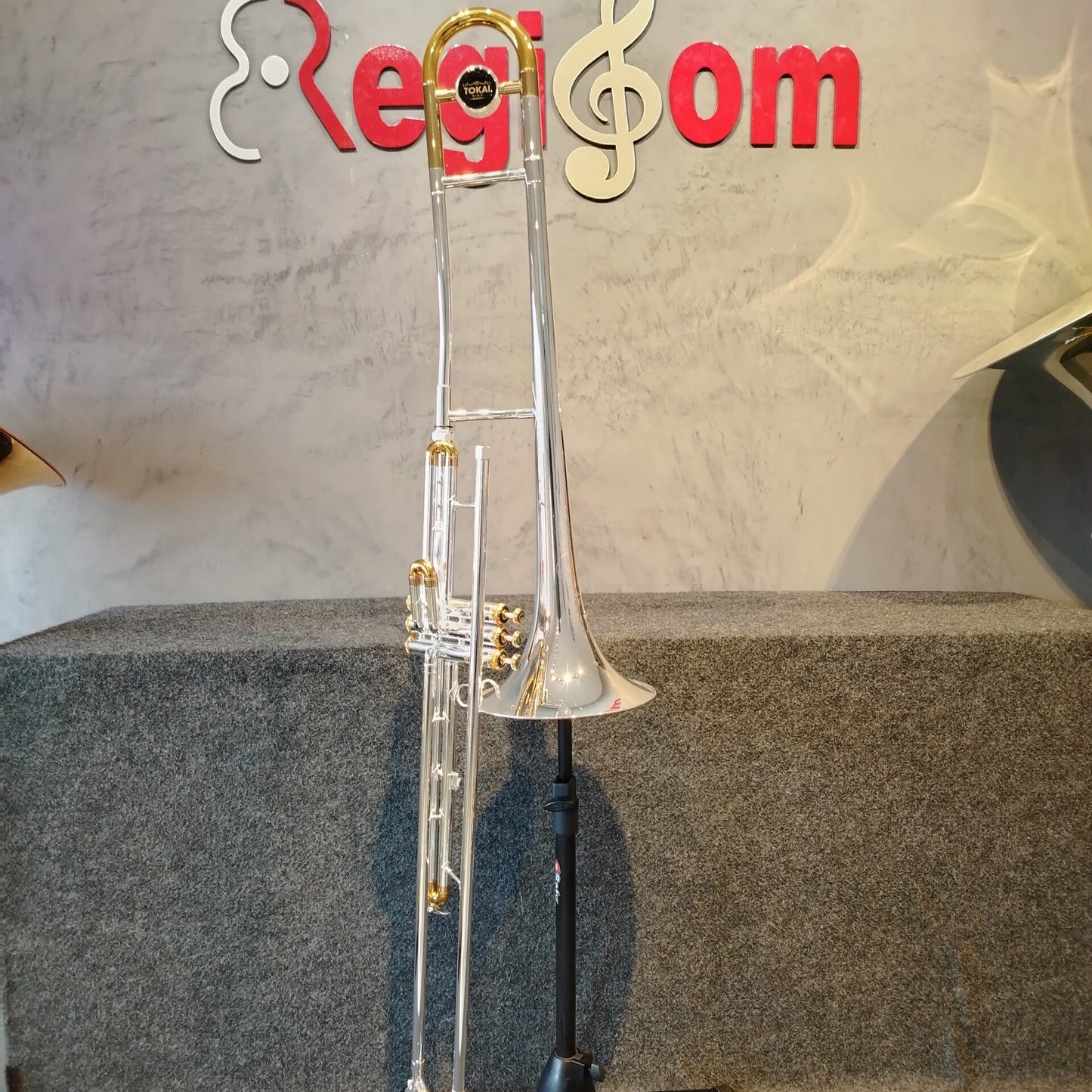 Trombone Pisto Longo Tokai Sib Prata – NOVO