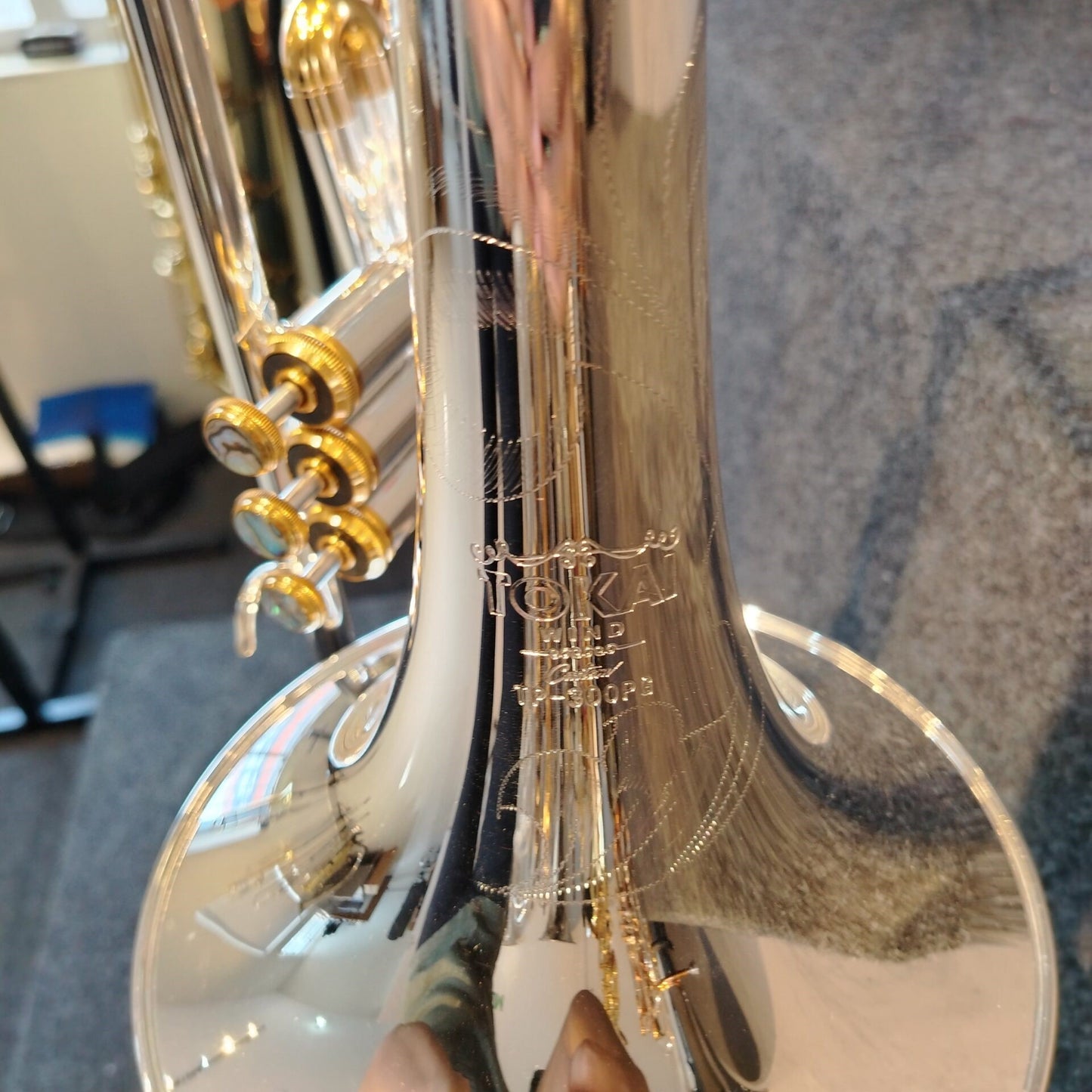 Trombone Pisto Longo Tokai Sib Prata – NOVO