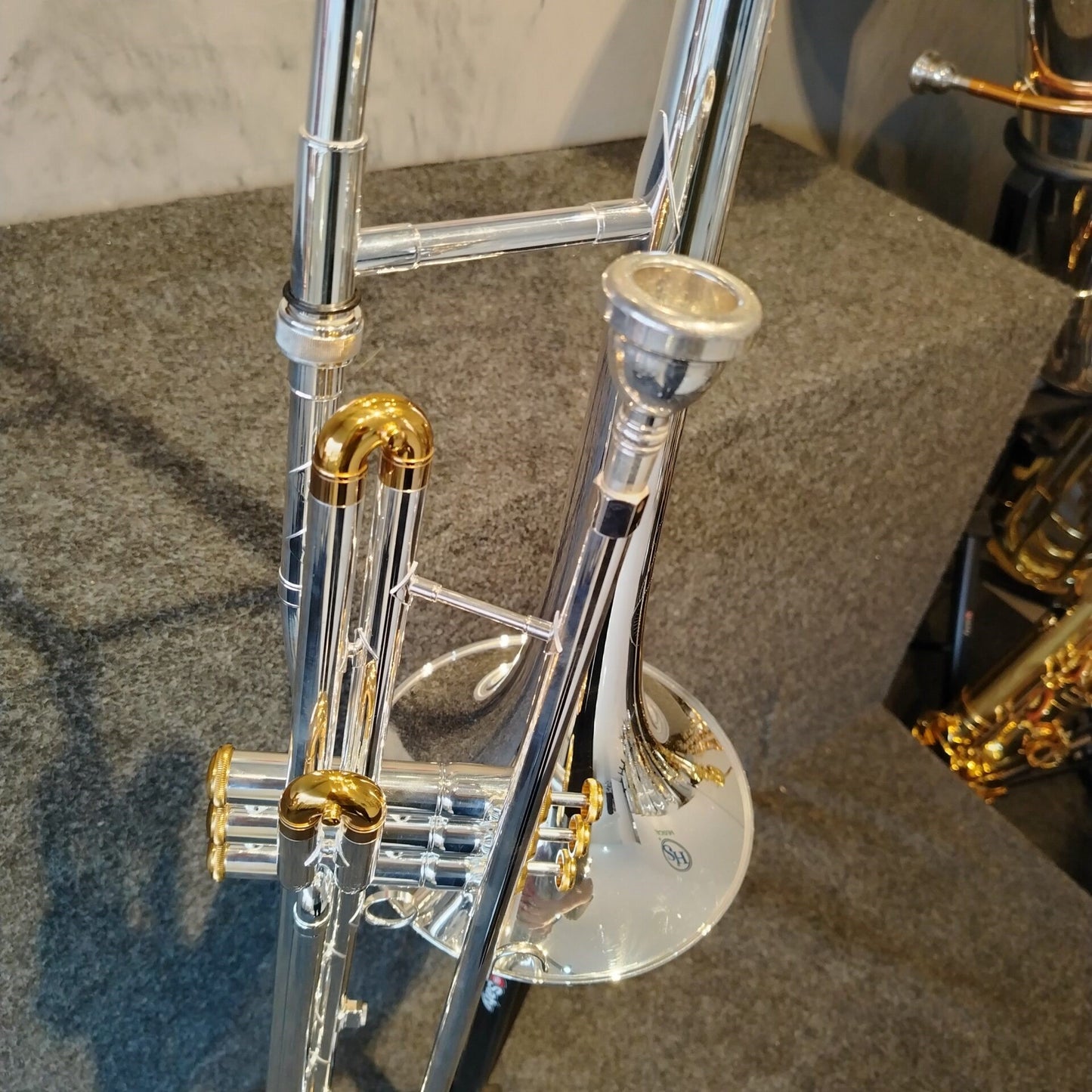 Trombone Pisto Longo Tokai Sib Prata – NOVO