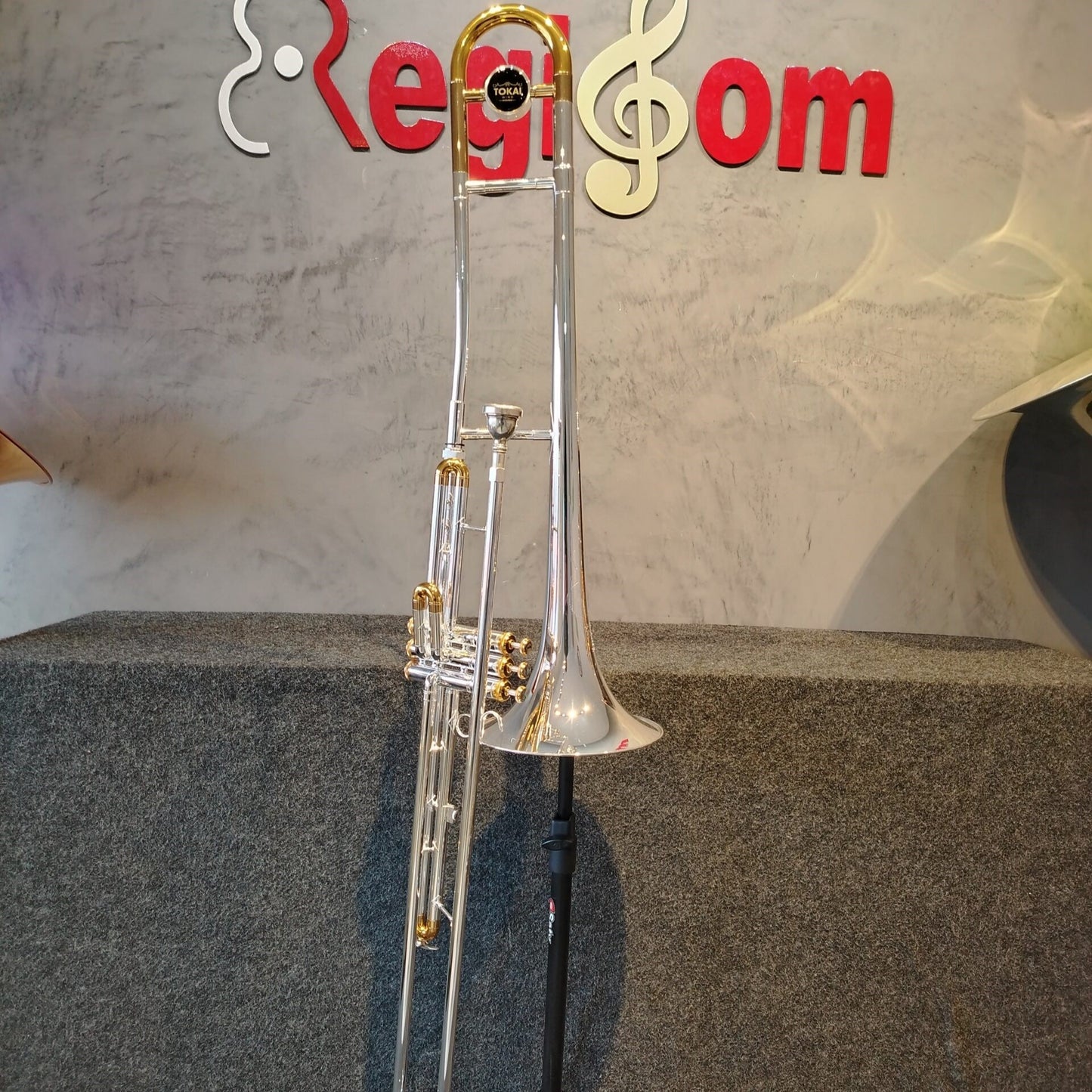 Trombone Pisto Longo Tokai Sib Prata – NOVO