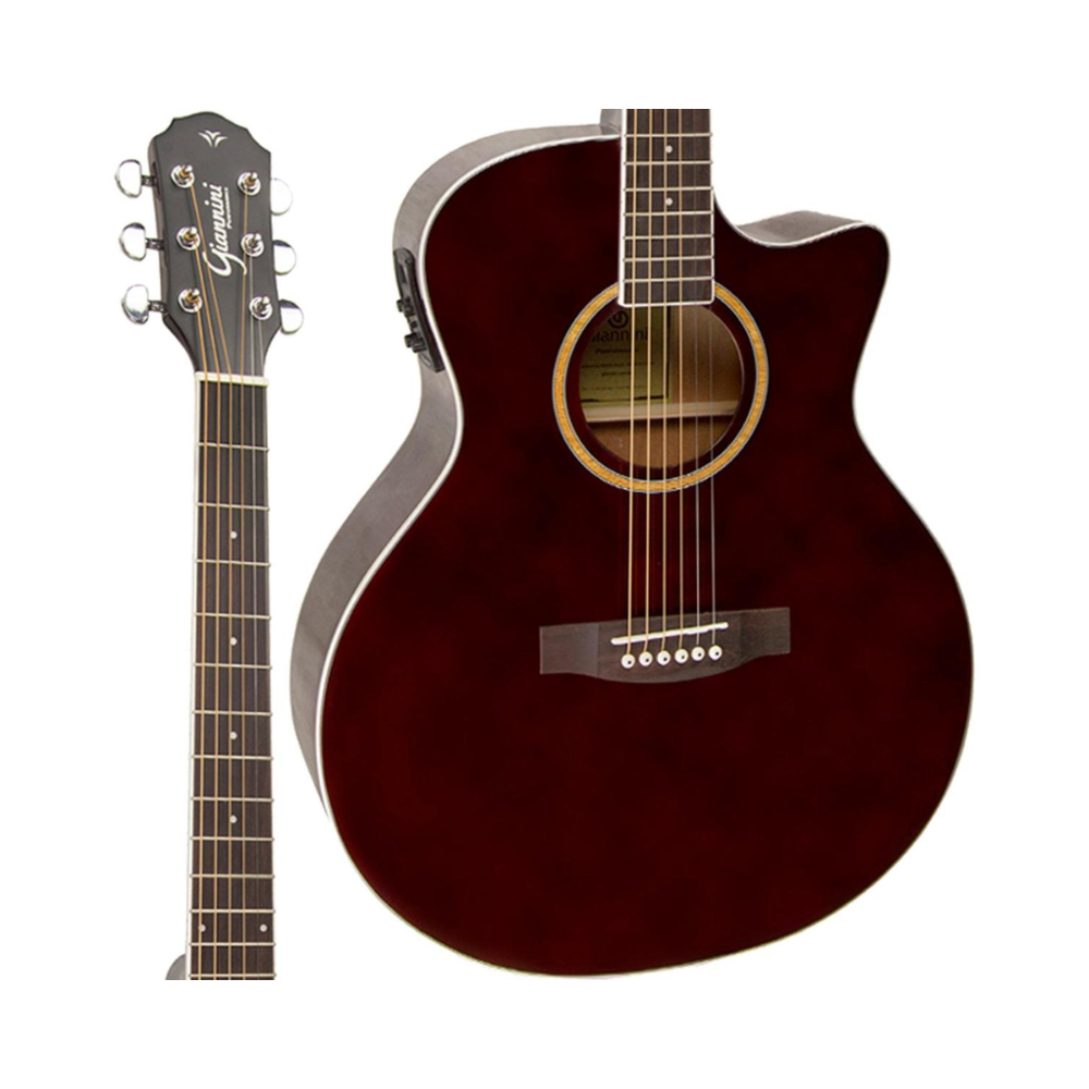 Violão Cordas De Aço Giannini GSF-3 CEQ TDW