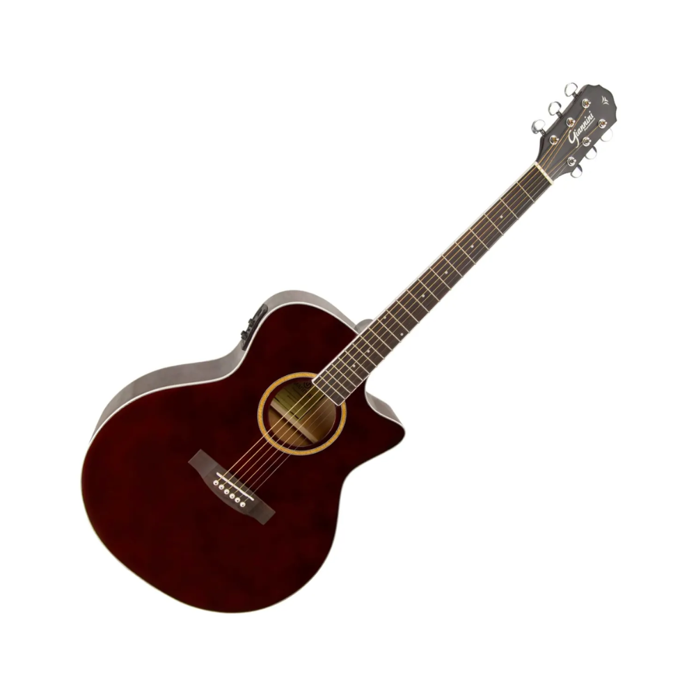 Violão Cordas De Aço Giannini GSF-3 CEQ TDW